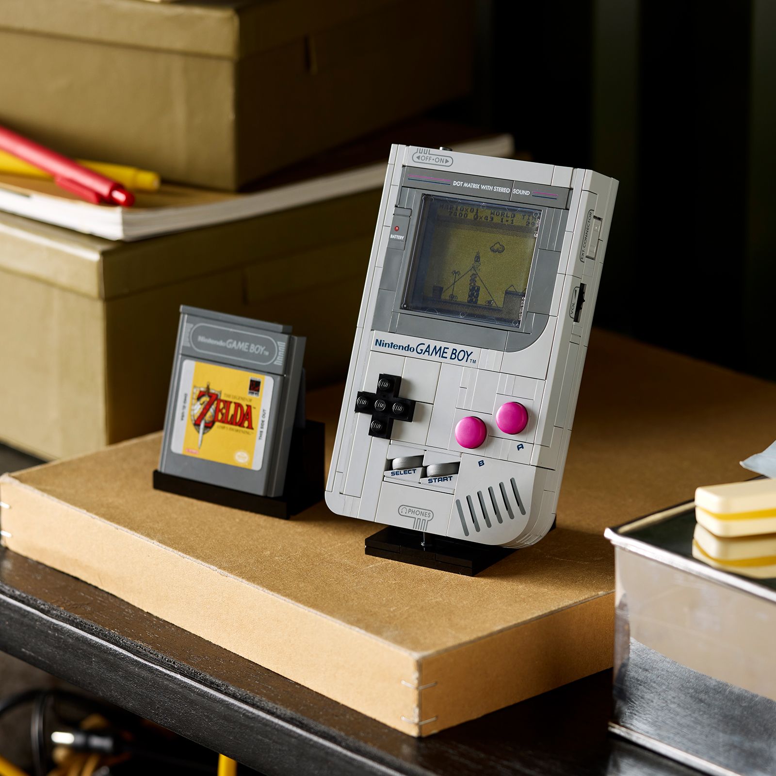 LEGO Game Boy handheld console set